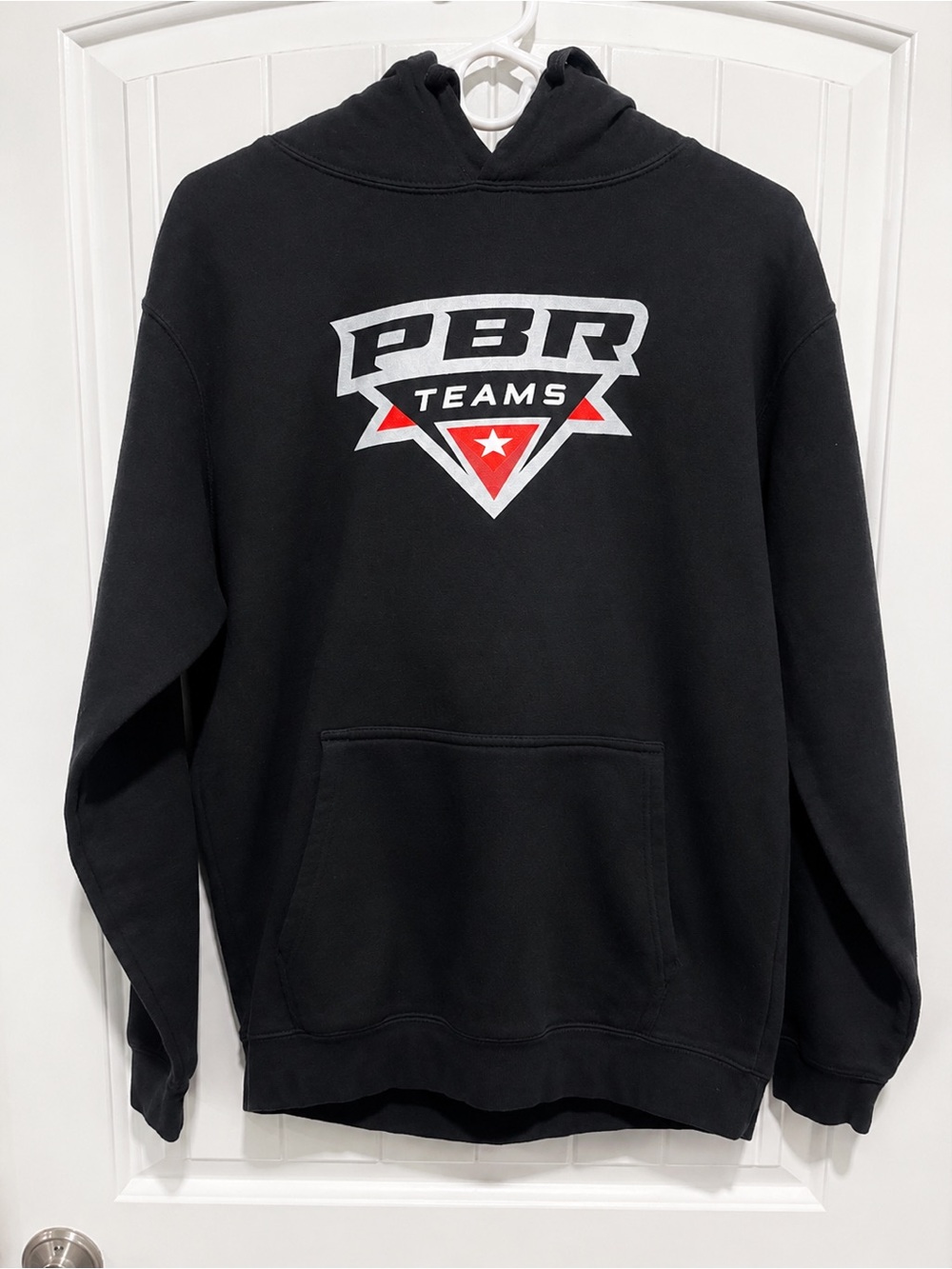 PBR Teams Black Pullover Hoodie Rodeo Western Men’s Medium